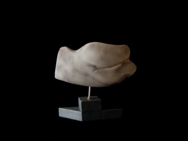 Sculpture titled "Floating torso" by Berendina De Ruiter, Original Artwork, Stone