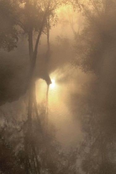 Photographie intitulée "brouillard" par Bernard Jacques, Œuvre d'art originale