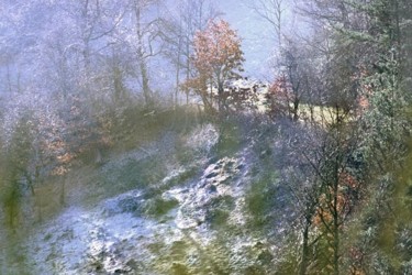 Photographie intitulée "brume d'automne" par Bernard Jacques, Œuvre d'art originale