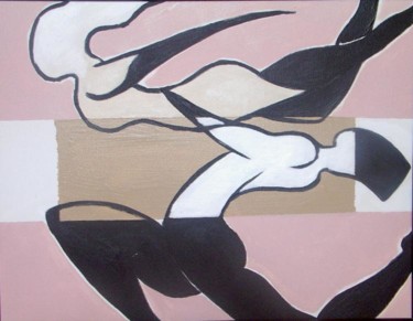 Peinture intitulée "In Flight" par Berlin Cassamajor, Œuvre d'art originale