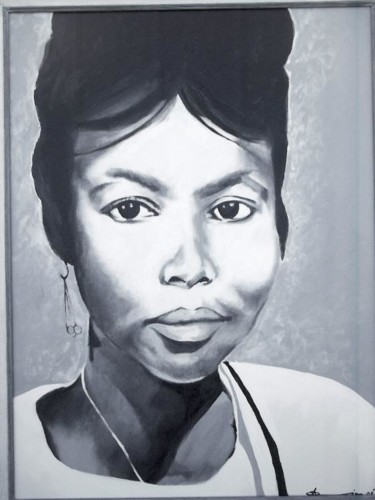 Painting titled "Helene Cassamajor" by Berlin Cassamajor, Original Artwork