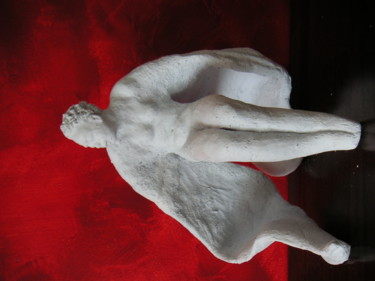 Sculpture intitulée "ange" par Bernadette De Munter, Œuvre d'art originale, Terre cuite