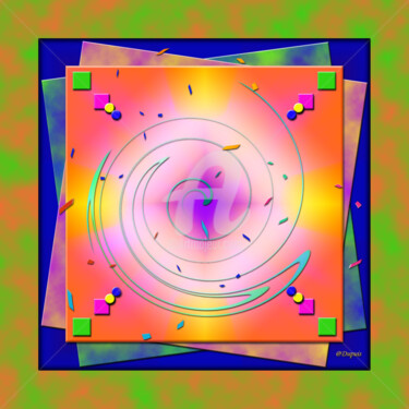 Digital Arts titled "Spirale" by Bernadette Dupuis, Original Artwork, Other
