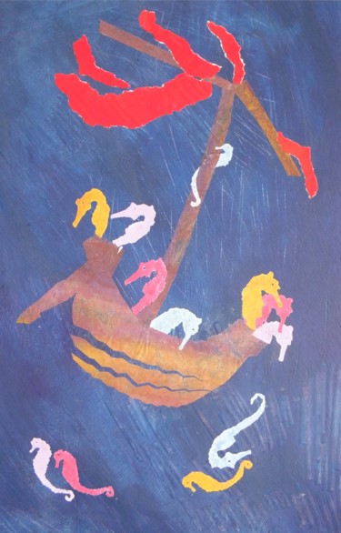 Gravures & estampes intitulée "Bernadette Planchen…" par Bernadette Planchenault, Œuvre d'art originale