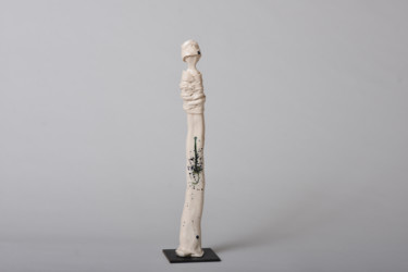 Escultura intitulada "Komaka K" por Bernadette Dagens, Obras de arte originais, Cerâmica