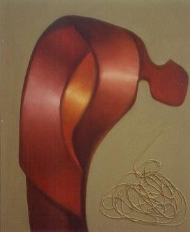 Peinture intitulée "Sortilège bien fice…" par Bernard Alaux, Œuvre d'art originale