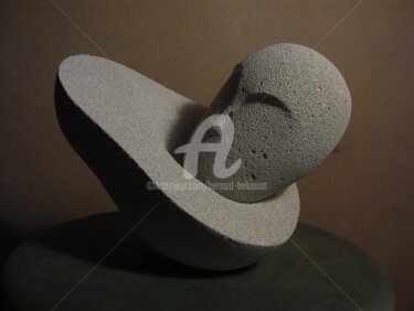 Sculpture intitulée "La tête du client" par Bernard Baltassat, Œuvre d'art originale