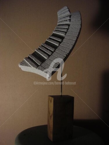 Sculpture intitulée "envolée pianistique" par Bernard Baltassat, Œuvre d'art originale