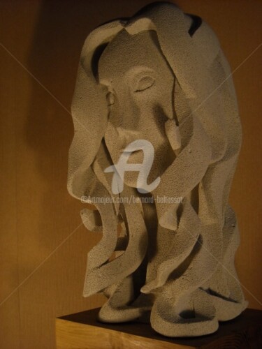 Sculpture intitulée "Bouclée" par Bernard Baltassat, Œuvre d'art originale