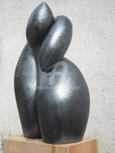 Sculpture intitulée "Osmose" par Bernard Baltassat, Œuvre d'art originale