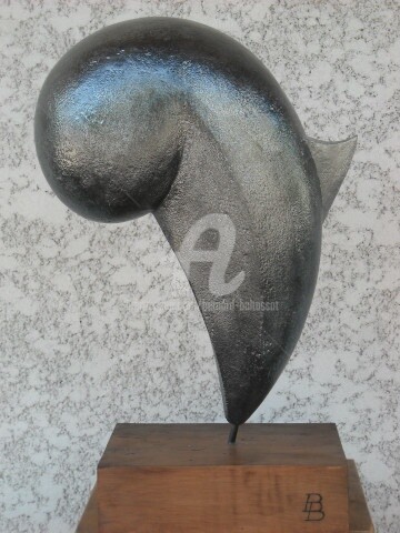 Sculpture intitulée "La Corne de L'Afriq…" par Bernard Baltassat, Œuvre d'art originale