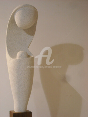 Sculpture titled "Maternité" by Bernard Baltassat, Original Artwork