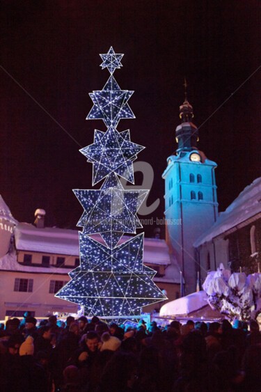 Sculpture titled "sapin-d-art-megeve-…" by Bernard Baltassat, Original Artwork, Metals