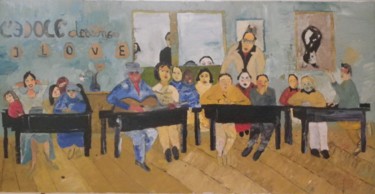 Peinture intitulée "L'école Desânes (I…" par Bernard Beneito, Œuvre d'art originale, Huile