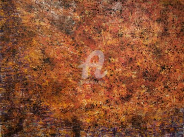 Peinture intitulée "Orange de Judee" par Bb, Œuvre d'art originale, Huile