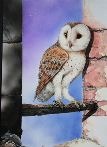 Painting titled "Sauve qui peut !" by Bernard Domange, Original Art, Acrylic