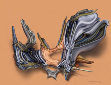 Arts numériques intitulée "Le fond et la forme…" par Bernard Dumaine, Œuvre d'art originale