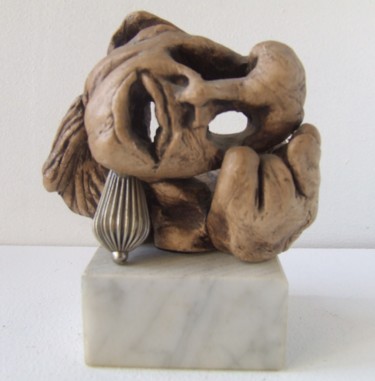 Sculpture titled "MIGRAINE" by Sam De Beauregard, Original Artwork, Plastic