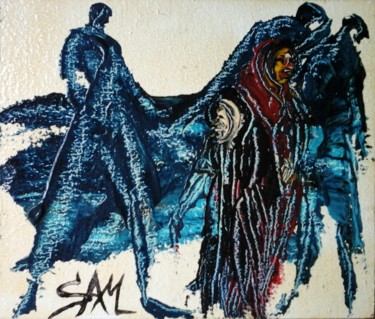 Peinture intitulée "LES GRANDS OPPRESSE…" par Sam De Beauregard, Œuvre d'art originale, Acrylique