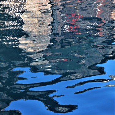 Fotografía titulada "reflection , rio di…" por Bernard Levy, Obra de arte original, Fotografía digital
