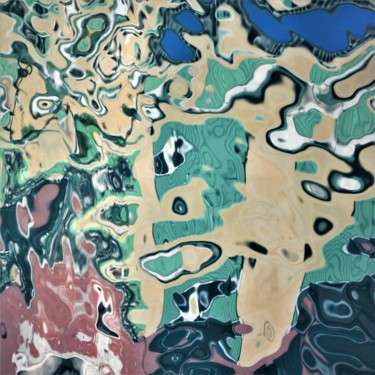 Fotografía titulada "reflection 1, rio d…" por Bernard Levy, Obra de arte original, Fotografía digital