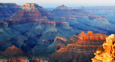 Fotografie mit dem Titel "Grand Canyon, sunset" von Bernard Levy, Original-Kunstwerk, Digitale Fotografie