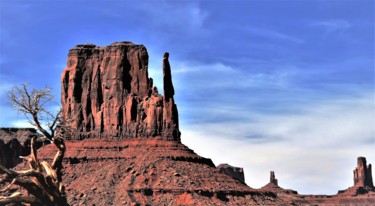 Photography titled "Monument Valley # 2" by Bernard Levy, Original Artwork, Digital Photography