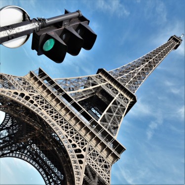 Fotografía titulada "PARIS, vivre libre" por Bernard Levy, Obra de arte original, Fotografía digital