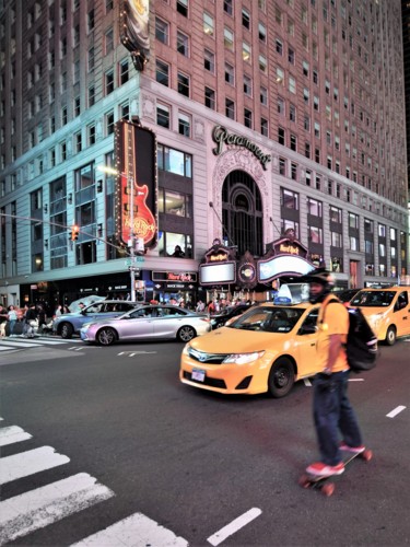 Fotografía titulada "promenade sur Broad…" por Bernard Levy, Obra de arte original, Fotografía digital