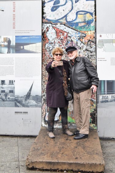 Fotografie mit dem Titel "le Mur de Berlin #02" von Bernard Levy, Original-Kunstwerk, Digitale Fotografie