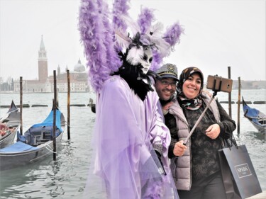 Fotografía titulada "carnaval de Venise" por Bernard Levy, Obra de arte original, Fotografía digital