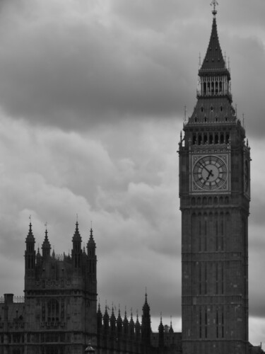 Фотография под названием "Big Ben et Westmins…" - Bernard Levy, Подлинное произведение искусства, Цифровая фотография