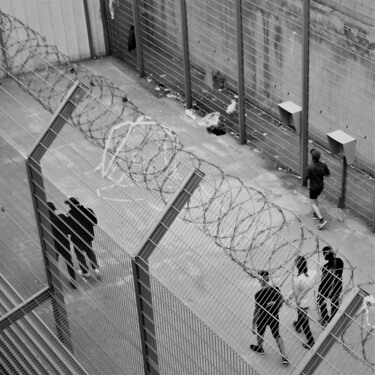 Photography titled "prison des Baumette…" by Bernard Levy, Original Artwork, Digital Photography