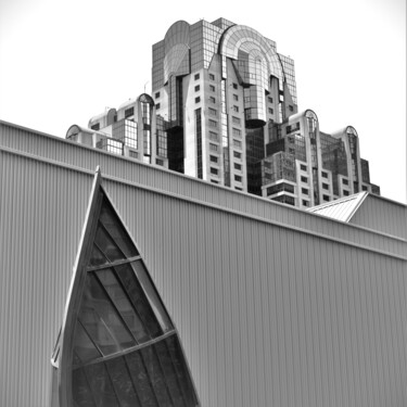 Фотография под названием "building in San Fra…" - Bernard Levy, Подлинное произведение искусства, Цифровая фотография