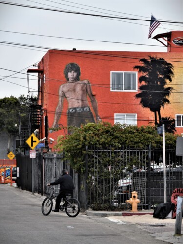 Фотография под названием "Jim Morrison (The D…" - Bernard Levy, Подлинное произведение искусства, Цифровая фотография