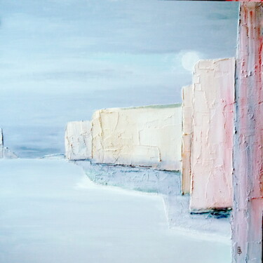 Картина под названием "Falaise 2" - Bernard Martin, Подлинное произведение искусства, Акрил