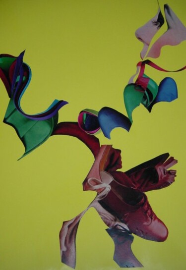 Painting titled "arabesques" by Bernard Moutin, Original Artwork