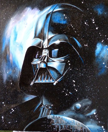 Pintura titulada "La force obscure" por Bernard Niobey, Obra de arte original, Acrílico