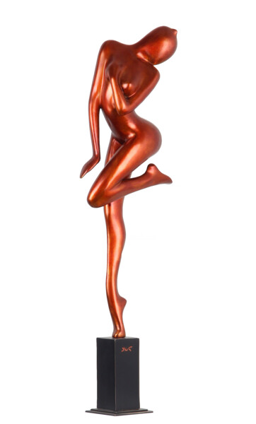 Sculpture intitulée "Mutine" par Bernard Rives, Œuvre d'art originale, Bronze