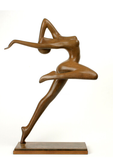 Skulptur mit dem Titel "Chispa" von Bernard Rives, Original-Kunstwerk, Bronze