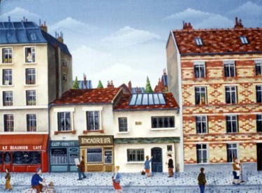 Peinture intitulée "Au 134 rue de la To…" par Bernard Vercruyce, Œuvre d'art originale, Huile