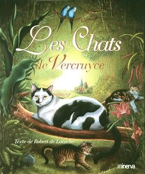 Peinture intitulée "Les Chats de Vercru…" par Bernard Vercruyce, Œuvre d'art originale, Huile