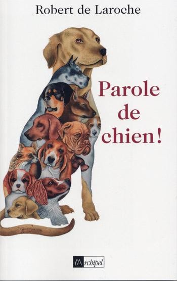 Painting titled "Parole de chien !" by Bernard Vercruyce, Original Artwork, Oil