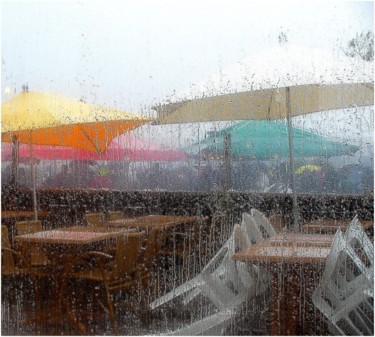 Photographie intitulée "Jour de pluie ..." par Bernard Fosse, Œuvre d'art originale