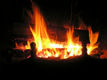 Photographie intitulée "Tout feu ... tout f…" par Bernard Fosse, Œuvre d'art originale
