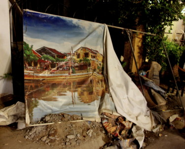 Photographie intitulée "tourner le dos.(Vie…" par Bernard Vergier, Œuvre d'art originale