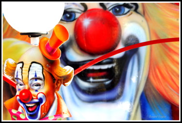 Photography titled "clownesque.(collect…" by Bernard Vergier, Original Artwork