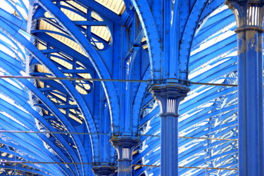 Photographie intitulée "le grand bleu.(coll…" par Bernard Vergier, Œuvre d'art originale