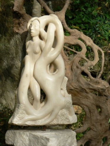 Sculpture titled "Adélaïde" by Alain Bernegger, Original Artwork