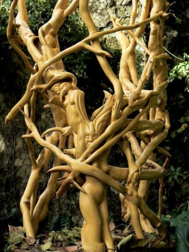 Sculpture titled "Déva" by Alain Bernegger, Original Artwork